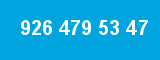 926 479 53 47